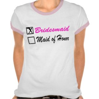Bridesmaid (Ck Box) T Shirts