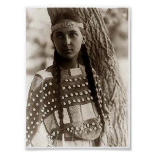 Young Native American Girl Posters