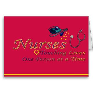 Nurse's Week Greeting Cards