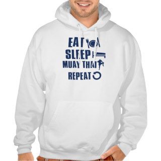 Eat Sleep muay thai Pullover