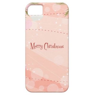 Pink Sparkly Christmas Phone Case iPhone 5 Cases