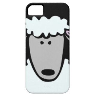 Cartoon Lamb Face iPhone 5 Cases