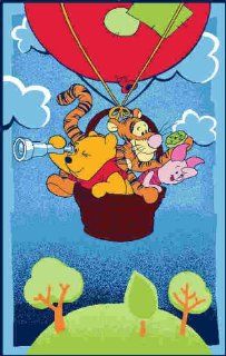 Associated Weavers W20 Disney Winnie The Pooh Pooh's Adventure Teppich 95 x 133 cm Küche & Haushalt