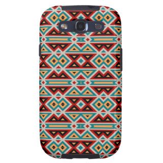 Tribal Pattern. Aztec Fabric. Chic Native American Galaxy SIII Cases