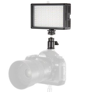 Walimex Pro LED Videoleuchte Bi Color mit 144 LED Kamera & Foto