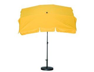 Markisenschirm, Sonnenschirm , Schirm rechteckig, 210x140 cm, gelb, UV+50 Garten