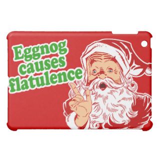 Eggnog Causes Flatulence iPad Mini Cover