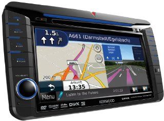 Kenwood DNX 521VBT Navigationssystem ( 7 Zoll Display,starrer Monitor, 169,Kontinent ) Navigation & Car HiFi