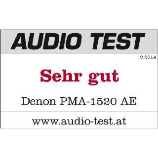 Denon PMA 1520AE Vollverstärker (2x 140 Watt, Phono Verstärker, Endstufen Direkt Eingang) premium silber Heimkino, TV & Video