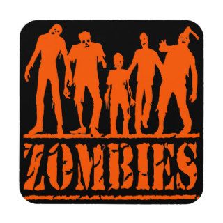 Zombies Drink Coaster