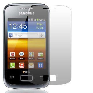 2 x Slabo Displayschutzfolie Samsung Galaxy Y Duos Elektronik