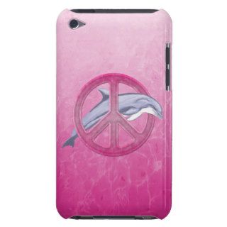 Dolphin Peace Pink iPod Touch Case Mate Case
