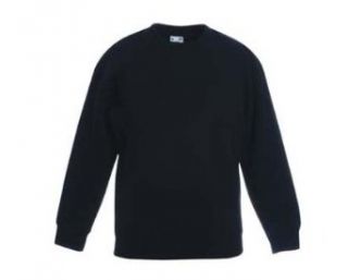 Kinder Sweatshirt   schwarz   Gr. 152 Bekleidung