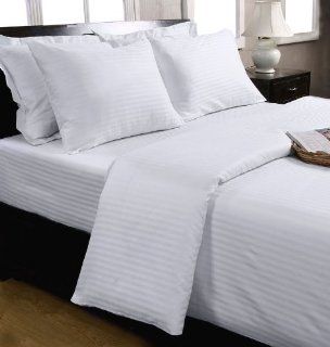 Homescapes 2 teilige Damast Bettwäsche 155 x 220 cm weiß 100% ägyptische Baumwolle mit Fadendichte 330 Küche & Haushalt