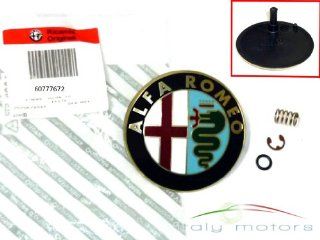 Alfa Romeo 156 166 Heckemblem   Reparatur Kit   Modellzeichen zum überkleben   Aufkleber für 60777672 Auto