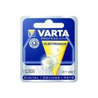 VARTA KNOPFZELLE V13GS (SR44)   156.68.68   1 STÜCK BLISTER für Autoschlüssel, Taschenrechner, Kameras, Uhren oder andere elektronische Anwendungen   Auto