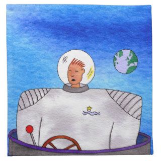 TinCan SpaceMan Cosmic cuisine Napkin