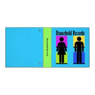Household Records Binder