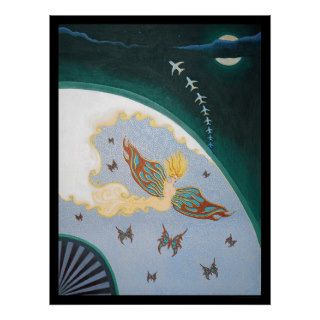 "Air" (After Erte) by Rebecca Read Print