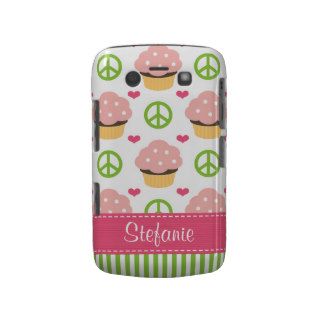 Pink Cupcake Blackberry Bold Case Cover