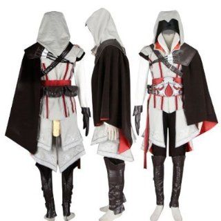 Assassin's Creed 2 II Ezio cosplay Kostüm halloween Kostüm Frauens,Größe XXL(170 175cm,60 70 kg) Spielzeug