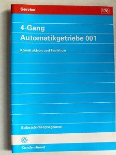 VW Polo   4 Gang Automatikgetriebe 001   Konstruktion und Funktion   Selbststudienprogramm Nr. 176   Service keine Angabe Bücher