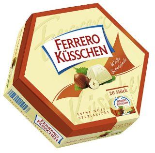 Ferrero Küsschen Weiße Schokolade, 4er Pack (4 x 178 g) Lebensmittel & Getränke
