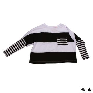Funkyberry Girls Long Sleeve Striped Top Funkyberry Girls' Tops