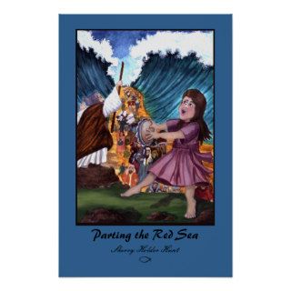 Parting the Red Sea Print   Customized