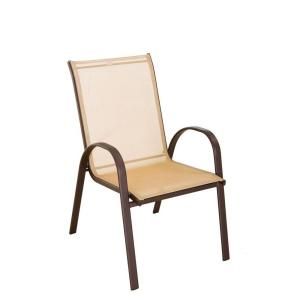 Tan Sling Patio Chair FCS00015J