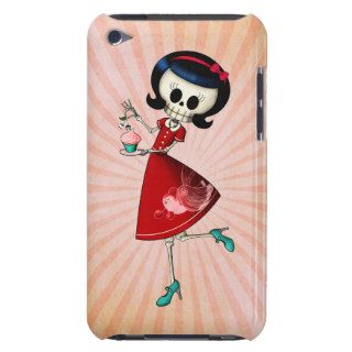 Sweet & Scary Skeleton Girl iPod Touch Cover