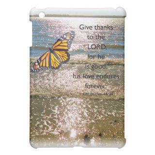 Give thanks to the Lord iPad Case