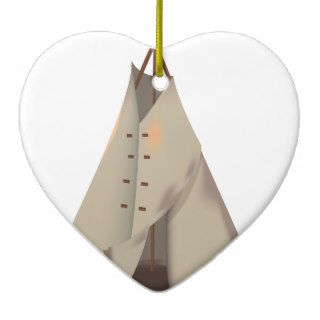 Wigwam  teepee ornaments