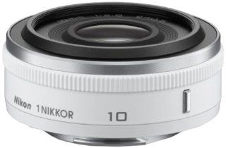 Nikon 1 NIKKOR 10 mm 12,8 Objektiv weiß Kamera & Foto