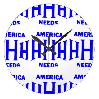 Hubert H. Humphrey America Needs Wallclocks