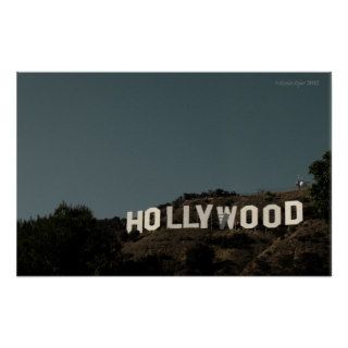 Hollywood Sign Print