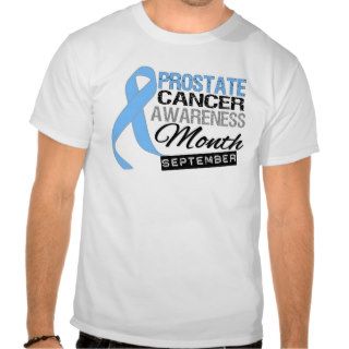 Prostate Cancer Awareness Month Draped Ribbon Tees