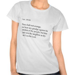 Love thy neighbor apparel shirts