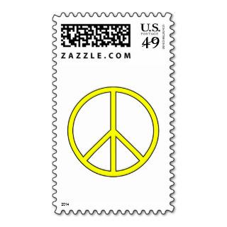 Peace Symbol Sign Love Hippie Anti War Protest Postage Stamps