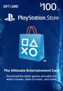 $100 PlayStation Store Gift Card   PS3/ PS4/ PS Vita [Digital Code] Video Games
