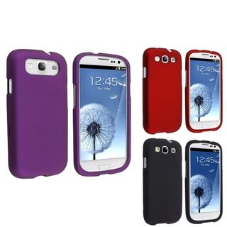 BasAcc Red Case/ Black Case/ Purple Case for Samsung Galaxy S III/ S3 BasAcc Cases & Holders