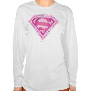 Supergirl Pink Logo Tee Shirts