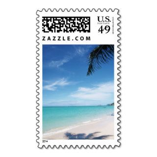 Blue sky and sea 15 postage stamps