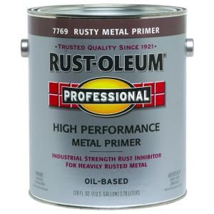 Rust Oleum Professional 1 gal. Rusty Metal Flat Rust Preventive Primer 7769402