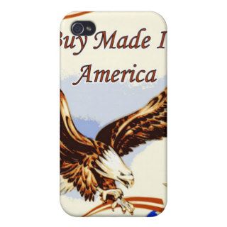 American Eagle   Patriotic Buy Made In America iPhone 4/4S Covers