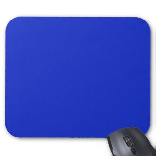 Plain Royal Blue Mouse Pads