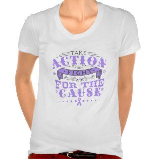 Rett Syndrome Take Action Fight For The Cause T Shirts