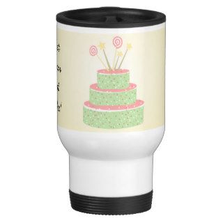 Confetti Cake • Green Birthday Cake Coffee Mug
