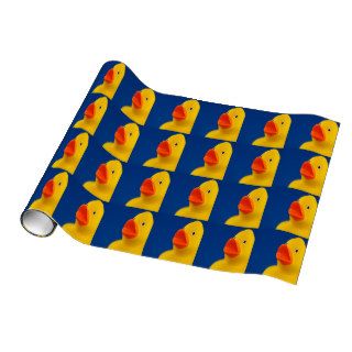 Abstract Ducky Duck Wrapping Paper
