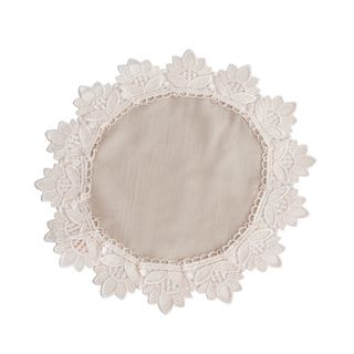 Lace Trimmed Doilies (Set of 12) Table Linens